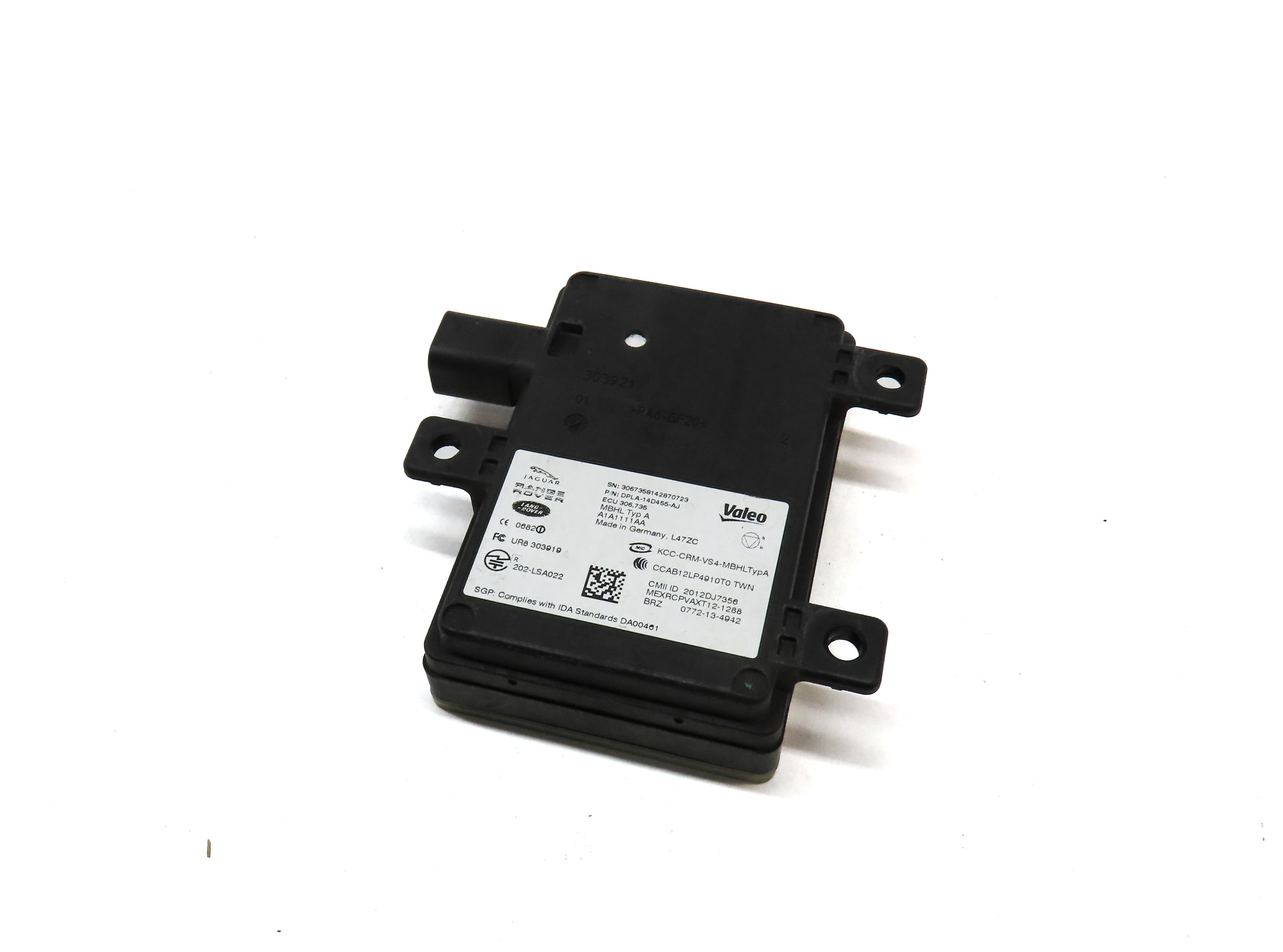 14-15 JAGUAR FTYPE RANGE ROVER SPORT L494 REAR LEFT OR RIGHT BLIND SPOT RADAR  — exact item pictured